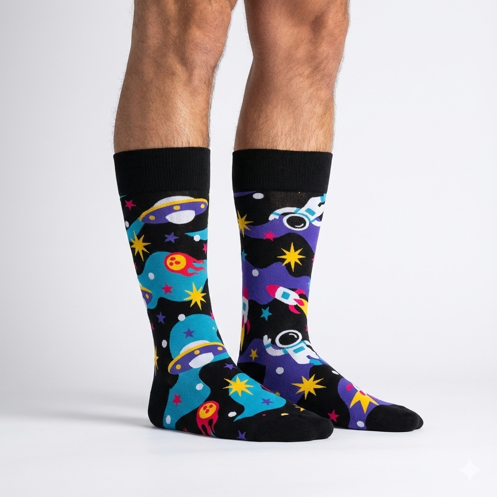 Calceta Larga de Astronautas - Unitalla