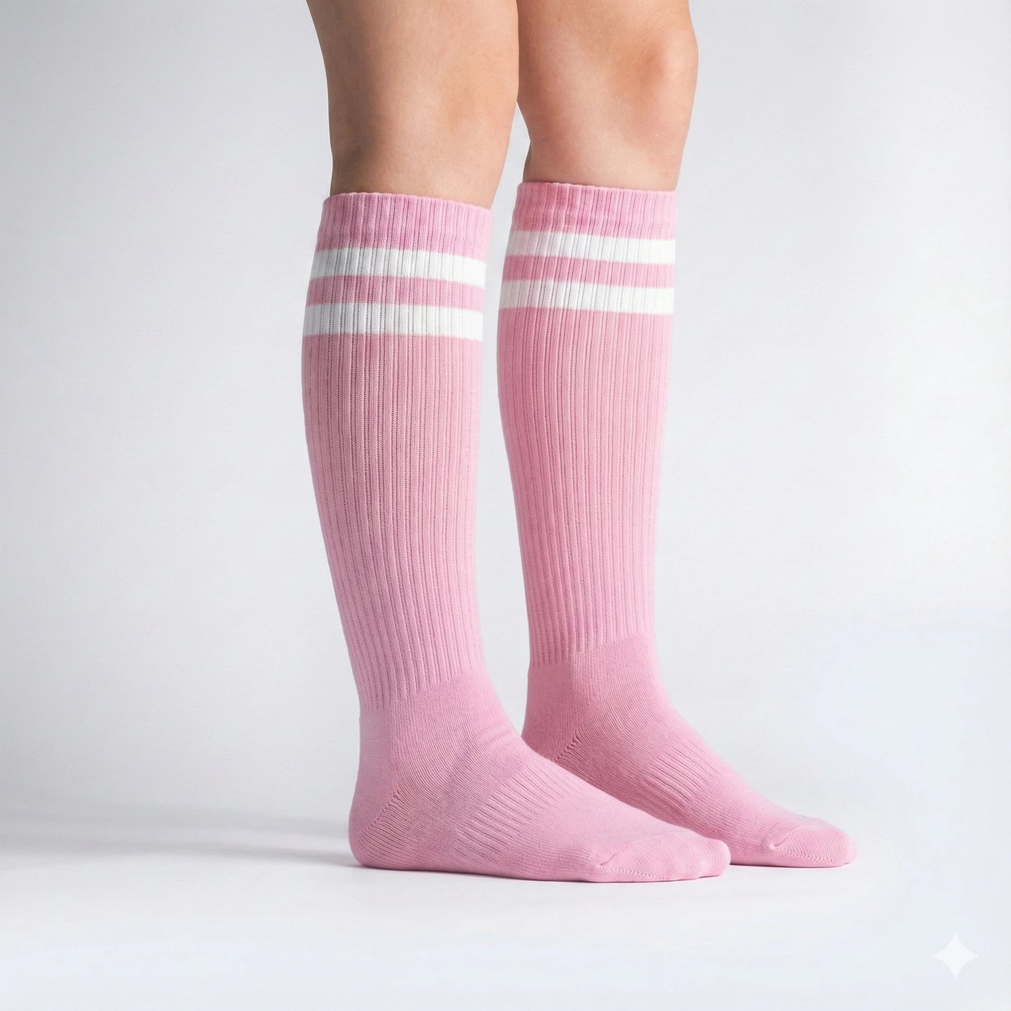 Calceta Larga Deportiva Rosa - Unitalla