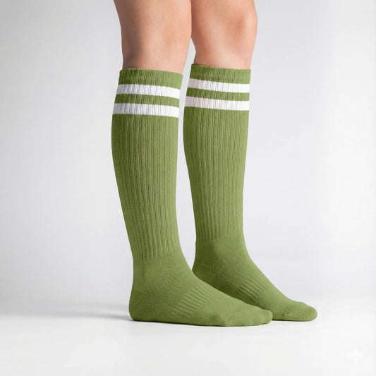 Calceta Larga Deportiva Verde - Unitalla